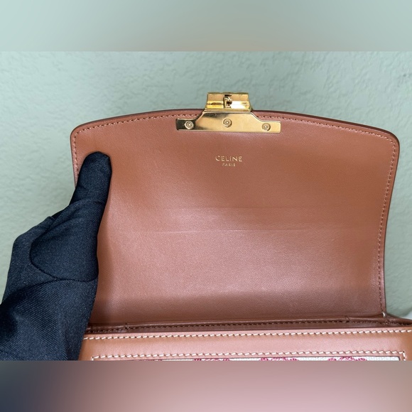 Celine Teen Triomphe Limited Edition Women Handbag Crossbody Shoulder Bag - Picture 7 of 16